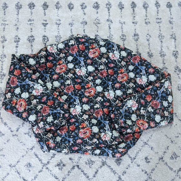 Quilted Floral Lightweight Jacket - Picture 2 of 7